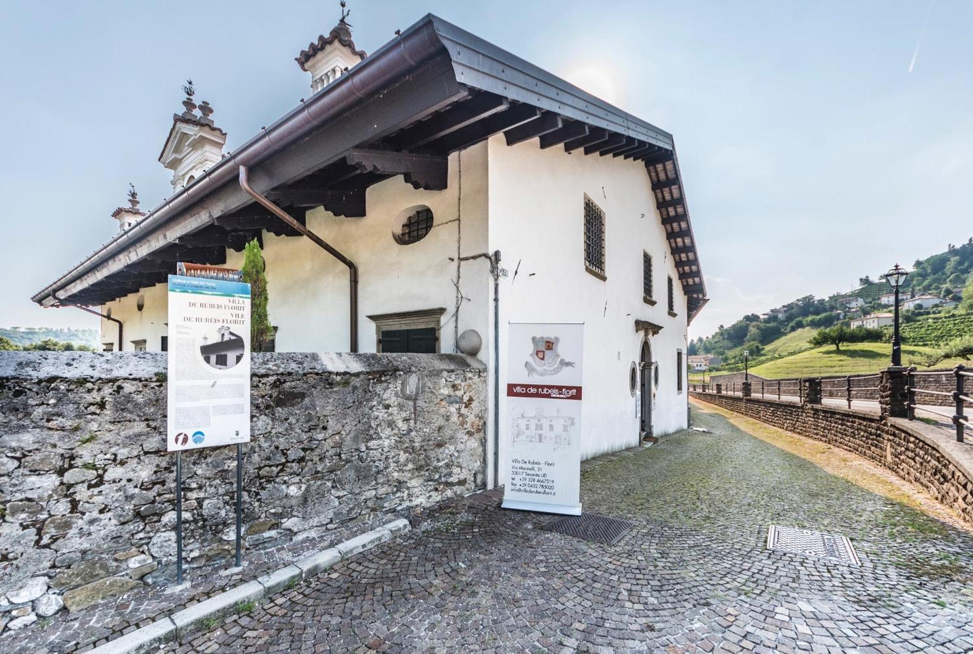 Villa De Rubeis Florit Tarcento Exteriér fotografie