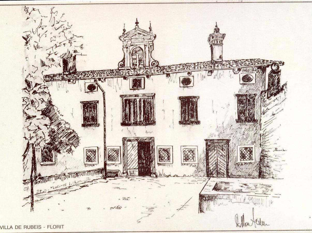 Villa De Rubeis Florit Tarcento Exteriér fotografie